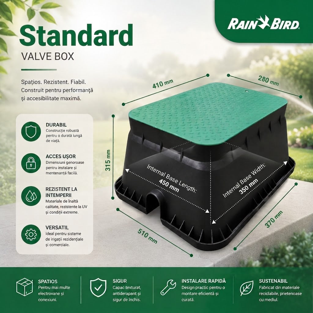 Cutie Vană Standard 370 x 510 x 315